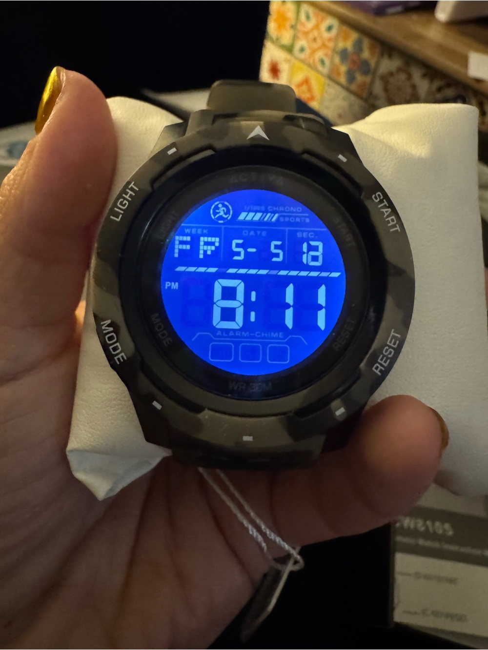 NEW in box Activa Ranger X Terrain Invicta Camo Digital Watch ACW8105MC-003